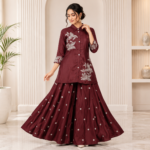 Pure Crape Silk Co-Ord Set