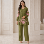 Premium Mul Chanderi 2 Piece Co-Ord Set