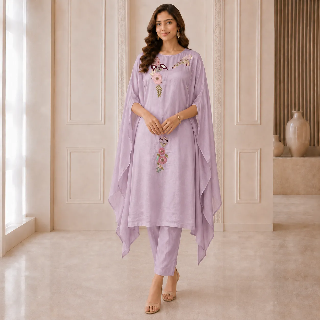 Pure Chinon Indo-Western Wear