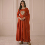 SBC Pure Opara Maslin A Line Zardozi Kurti Set