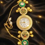 Premium Kashmiri Golden Bracelet Watch