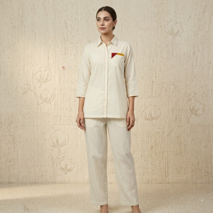 Pure Mul Cotton Smart Designer Co-Ord Set