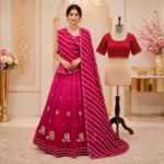 KCPC 4475YLPI HO Silk Leheriya Lehenga