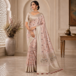 Pure Soft Cosmo Munga Silk Digital Print Saree