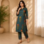 Designer Cotton Co-ord Set