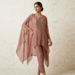 Heavy Handwork Tissue Kaftan Co-Ord Set
