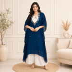 Chinon Handworked Kaftan Party Wear Set