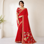 Premium Munga Silk Leheriya Saree