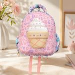 Cute Ice Cream Hard Shell Kids Backpack