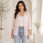 Premium Mal Chanderi Shirt with Inner