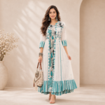 Designer Layered Anarkali Dress