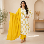 Designer Pure Cotton Suit Set
