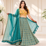Traditional Gazzi Silk Lehenga Set