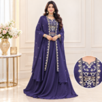Designer Dola Cape Style Lehenga Set