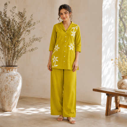 Khadi Cotton Cord Set