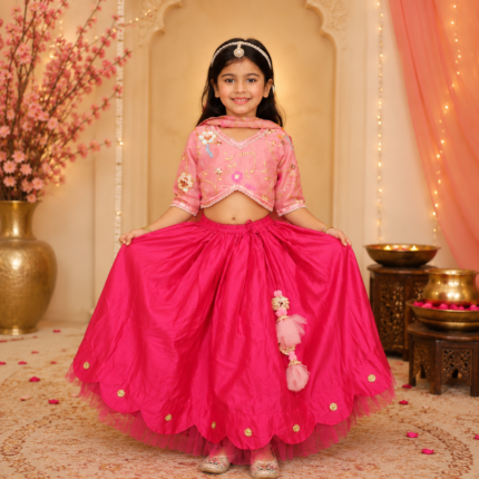 Premium Tapeta Silk Lehenga Dress