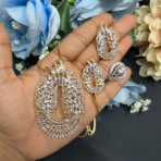 NK 420 Premium Pendant Set With Matching Adjustable Ring Design - Image 2