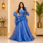 Premium Ruffle Designer Gown