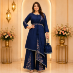 Premium Top Pant Belt Set with Potli