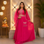 Premium Skirt Top with Matching Purse & Dupatta