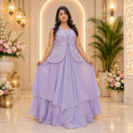 Premium Layered Indo-Western Outfit - Image 2
