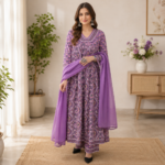 Printed Cotton Suit Set