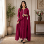 Embroidered Suit Set