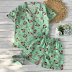 Kids Pure Cotton Elephant Print Night Suit - Image 8