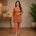 Cotton Printed Co ord Set