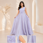 Premium Imported Tissue Gown Set