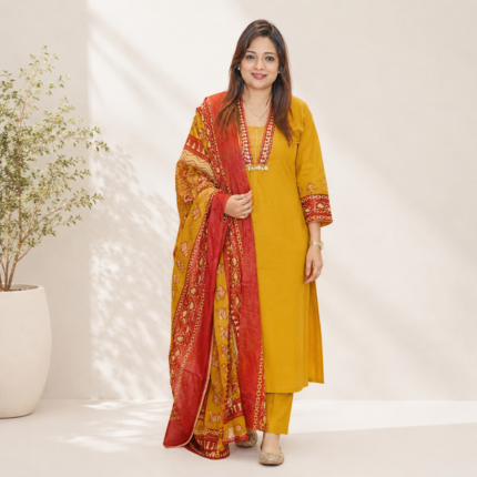 Premium Pure Cotton Festive Suit Set
