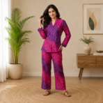 Bandhej Print Co Ord Set - Image 2