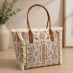 Canvas Tote Handbag - Image 3