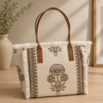 Canvas Tote Handbag - Image 5