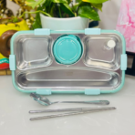 4 Grid Stainless Steel Lunch Box - Image 2
