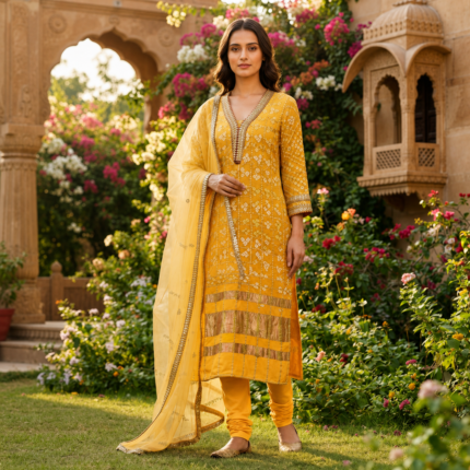 Ghatchola Dupian Silk Suit Set