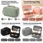 Premium Travel Organizer Pouch - Random Colors - Image 2