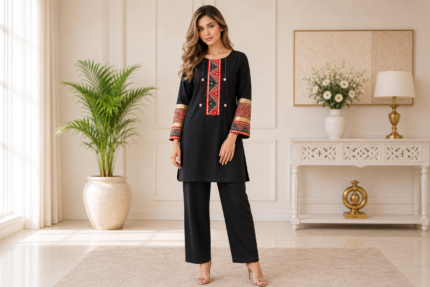 Pure Cotton Smart Designer Co-Ord Set