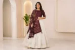 Traditional Patola Print Lehenga Choli Set - Image 3
