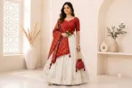 Traditional Patola Print Lehenga Choli Set - Image 2